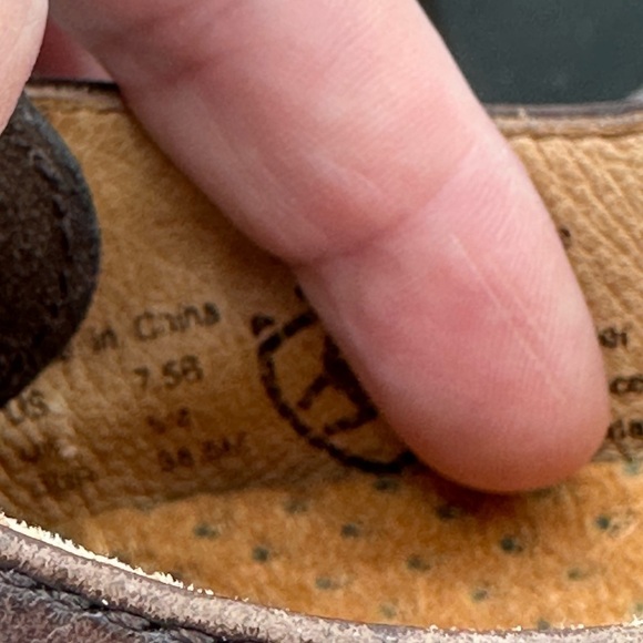 ARIAT JAMIE LEATHER lace equestrian oxford. 7.5 - Picture 10 of 10